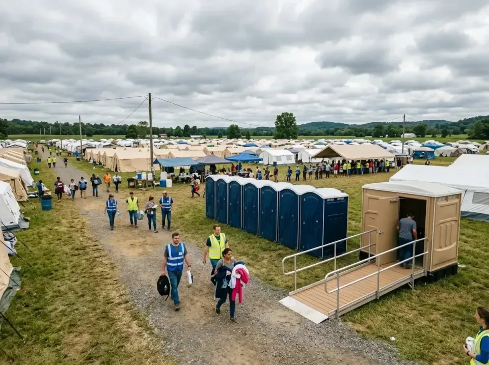 disaster-relief-camp-restrooms-010 — frequently asked questions, Dumpster & Portable Bathrooms Rental in East Lake-Orient Pa…